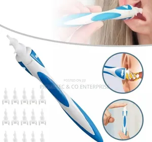Ear Wax Remover With 16pcs Replacement Tips