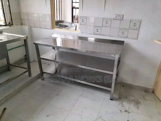 Custom Made Kitchen Stainless Steel Shelves, Tables, Sinks - thumbnail 4