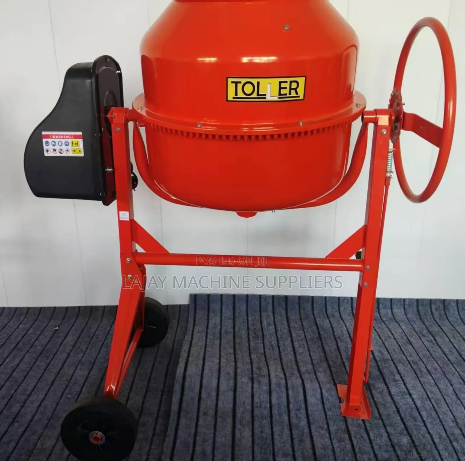 Toller Electric Concrete Mixer, 200 Litres