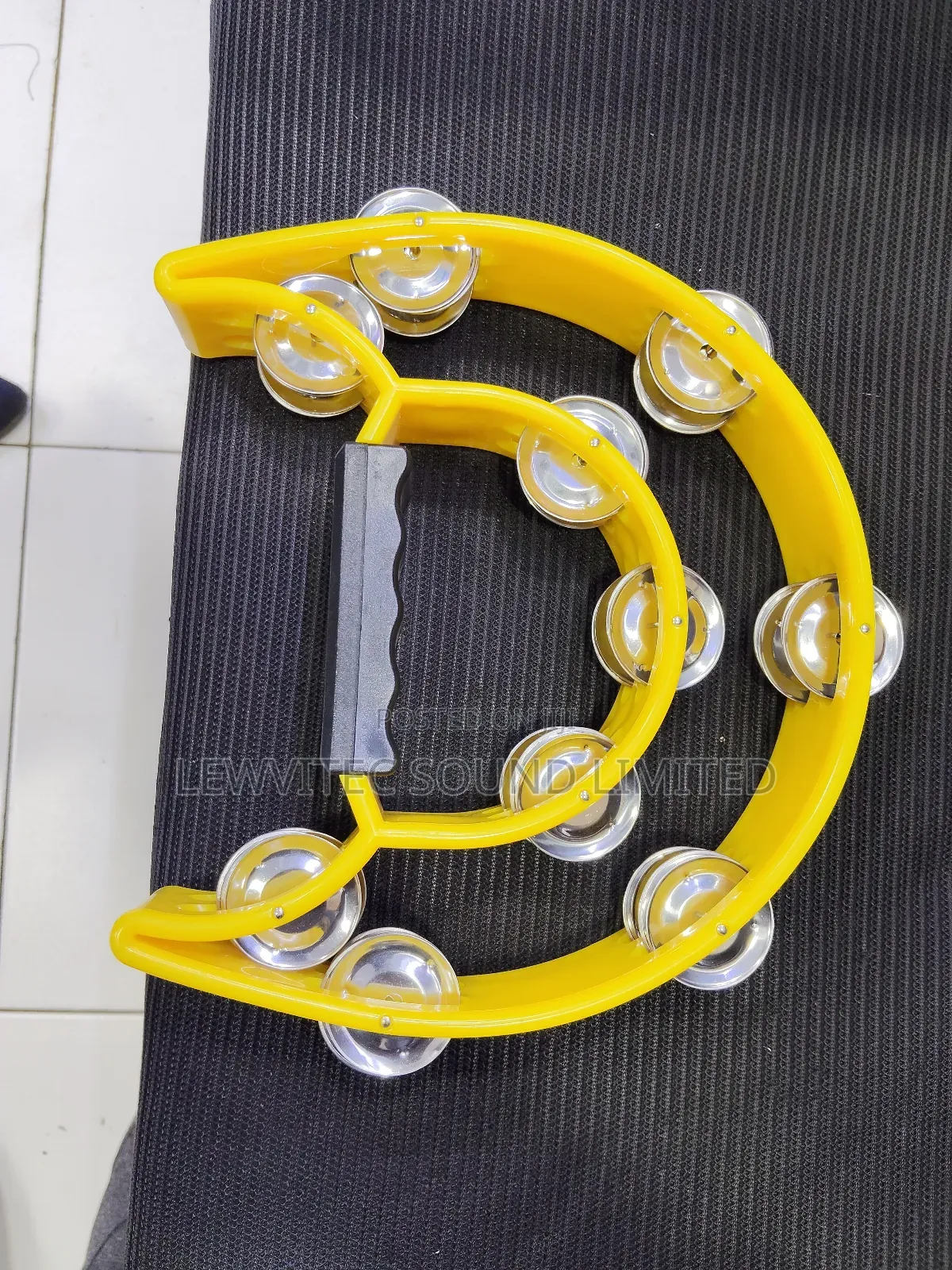 Imported Yellow Tambourine