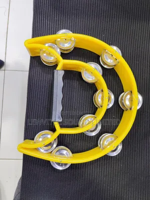 Imported Yellow Tambourine