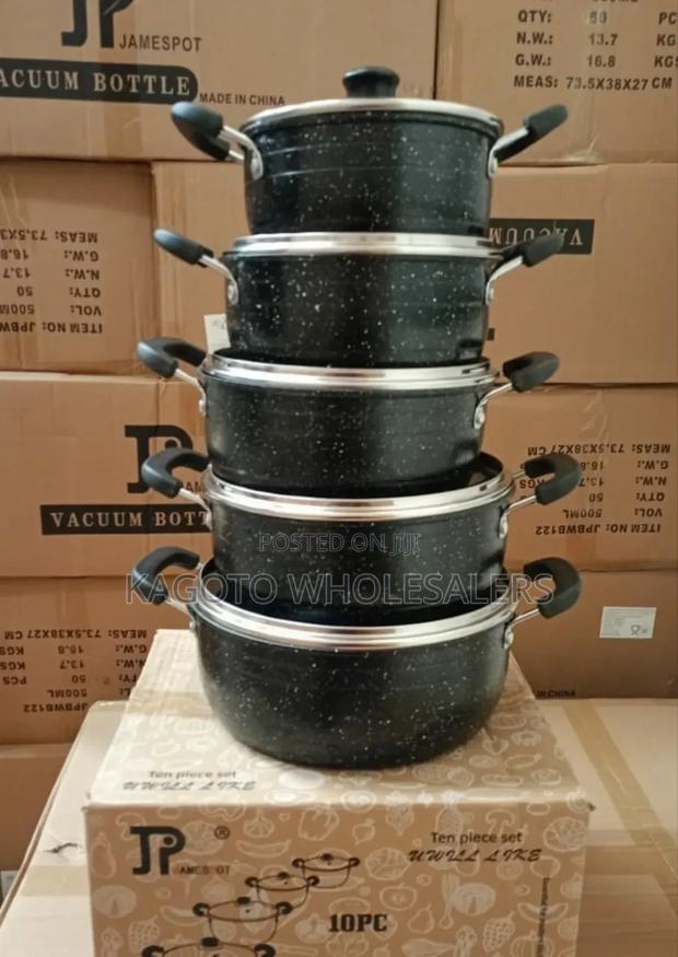 Jp 11 Pieces Non Stick Sufuria