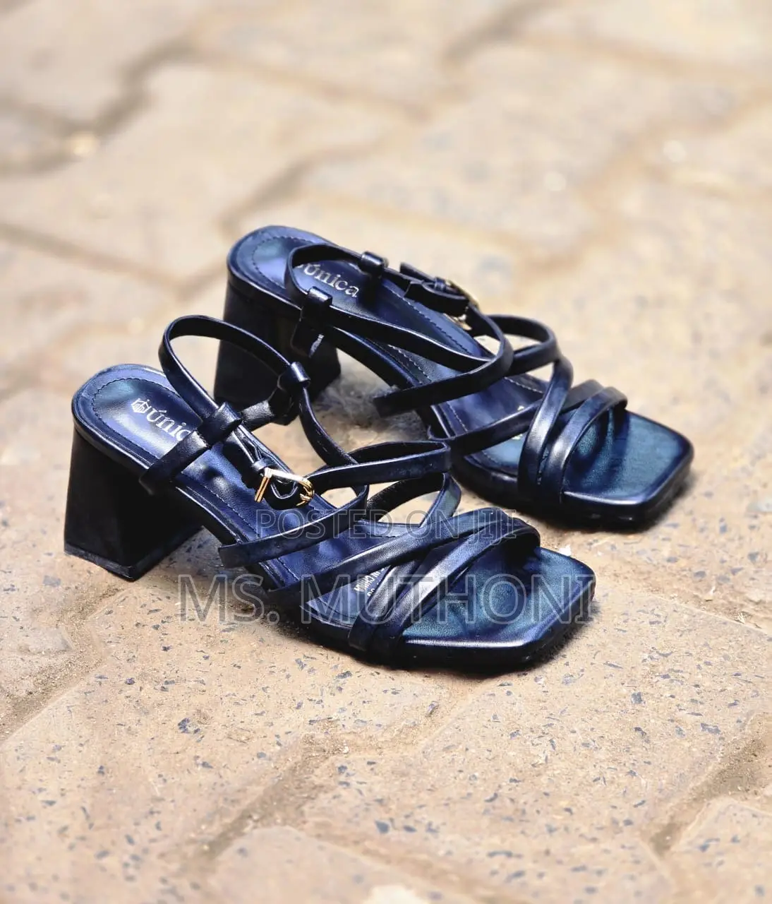 Comfy Chunky Heels *Sizes: 36 37 38 39 40 41*