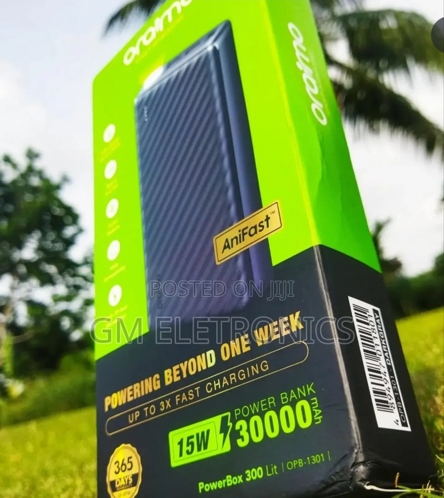 30,000mah Powerbank 15w Fast Charge With 4 Charging Port.