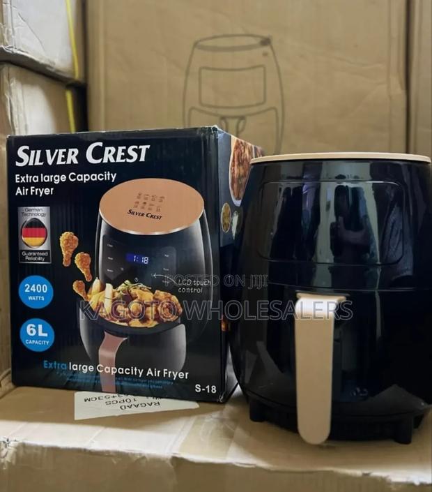 6litres Airfrier Silver Crest
