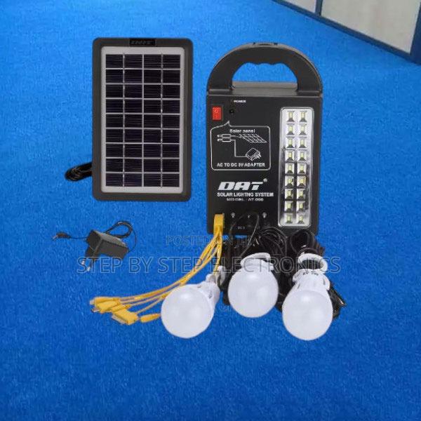Dat Home Solar Lighting System Kit With Mp3 Player