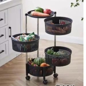 4-Tier Round Fruit Rack - thumbnail 2