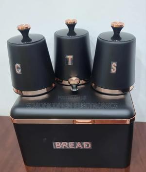 15l Bread Bin With 3 Canisters Set - thumbnail 2