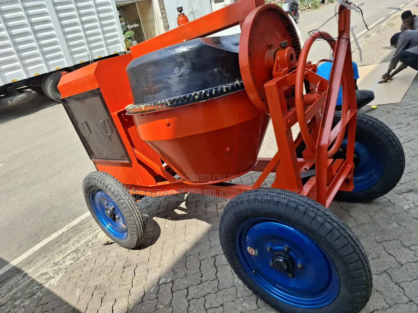 Quality Brand Titan Concrete Mixer-6.5hp,500ltrs Drum