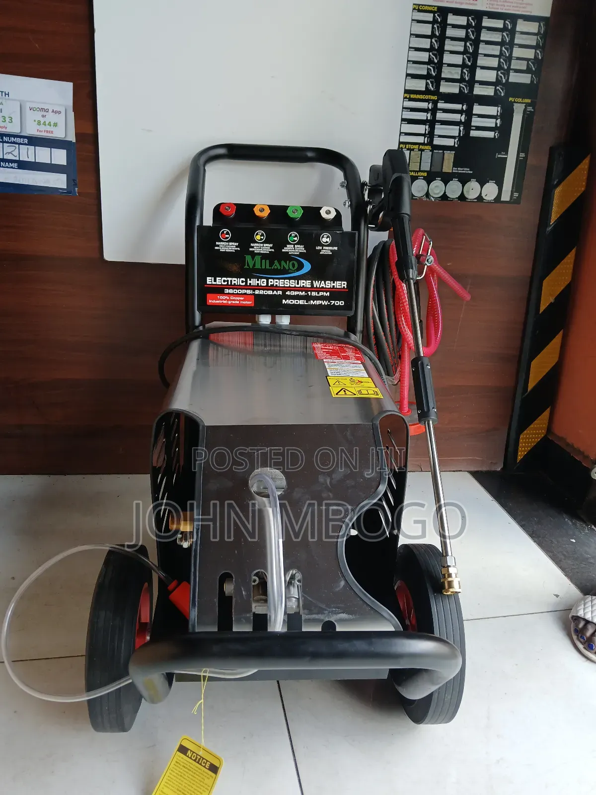 Electric Pressure Washer Machine