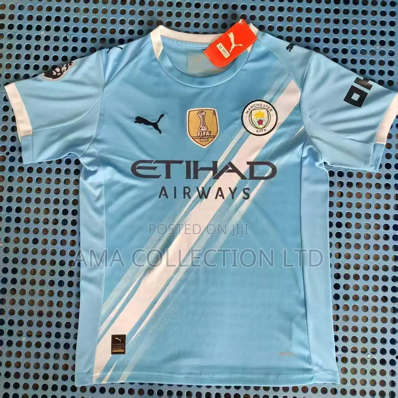 Man City 2025/2026 Home Jersey