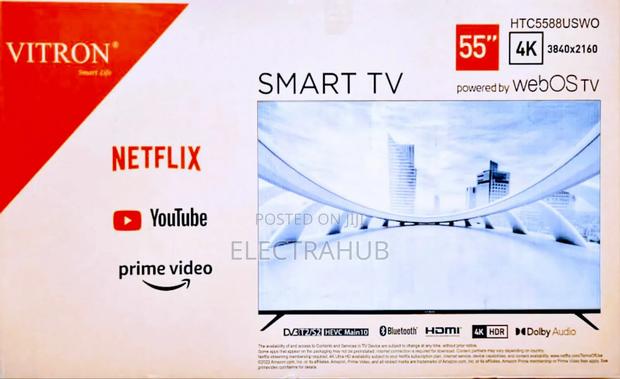 Vitron 55′′ Smart HDR Frameless Tv – Webos
