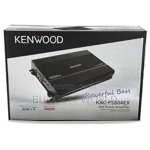 Kenwood Kac Ps804ex 4 Channel Amplifier 1000 Watts