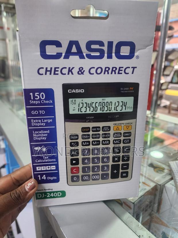 Casio Calculator Dj-240 PlusBrand: Casio - main view