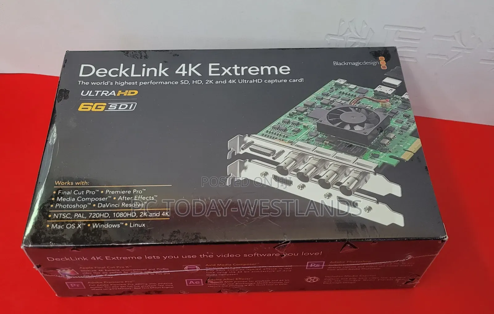 Blackmagic Design Decklink Extreme 6g Sdi Capture Card