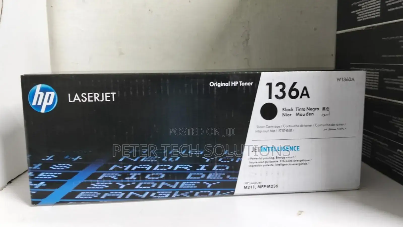 Hp 136a Black (W1360a) Laserjet Toner Cartridge