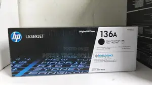 Hp 136a Black (W1360a) Laserjet Toner Cartridge