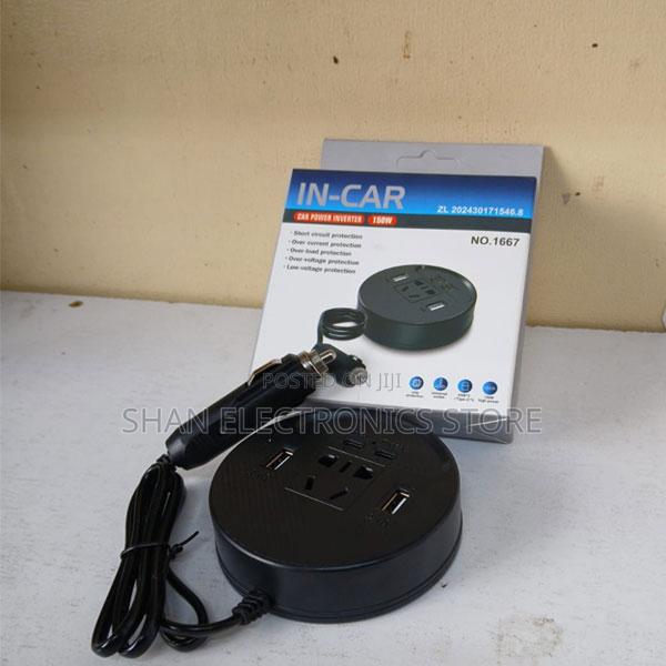 150w Type-C 1 Sockets Dual Dc12v/24v to Ac 220v 2 Usb 2