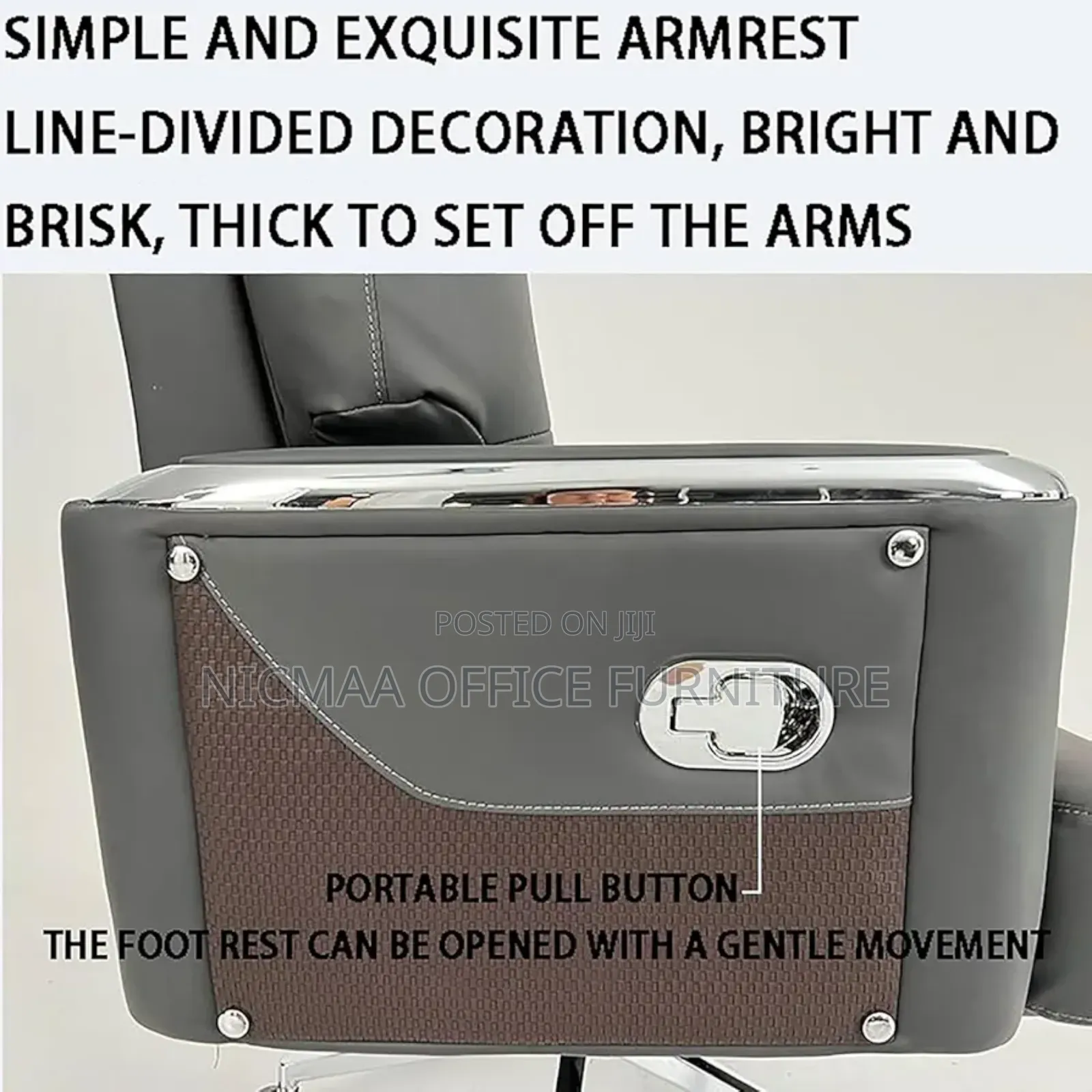 Ergoglide Recliner Chair With Supportive Footrest