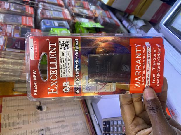 Excellent Original Battery for iPhone 7 Lithium Batteries - main view