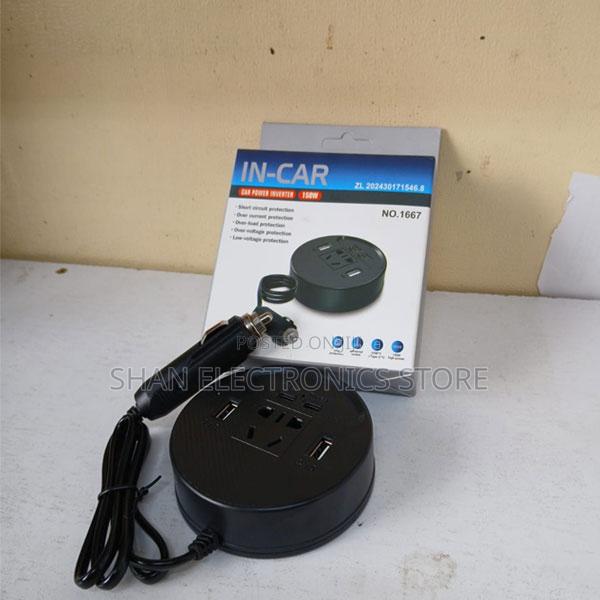 Car Charging 2 Type-C Ports 150w Car Power Inverter