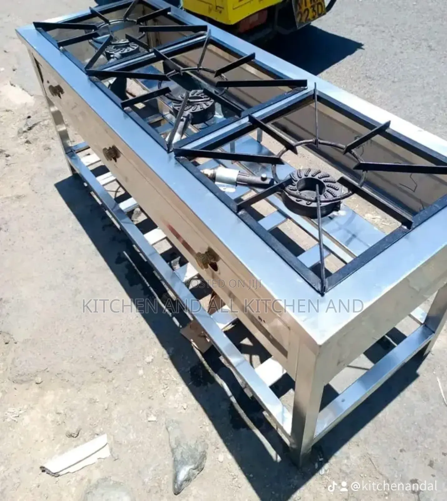 Bubbly 3 Burner Gas Cooker