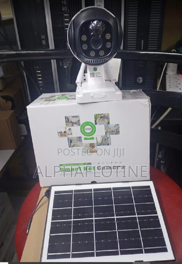V380 Pro Outdoor Wireless Security 4g Solar CCTV Ip Camera - main view