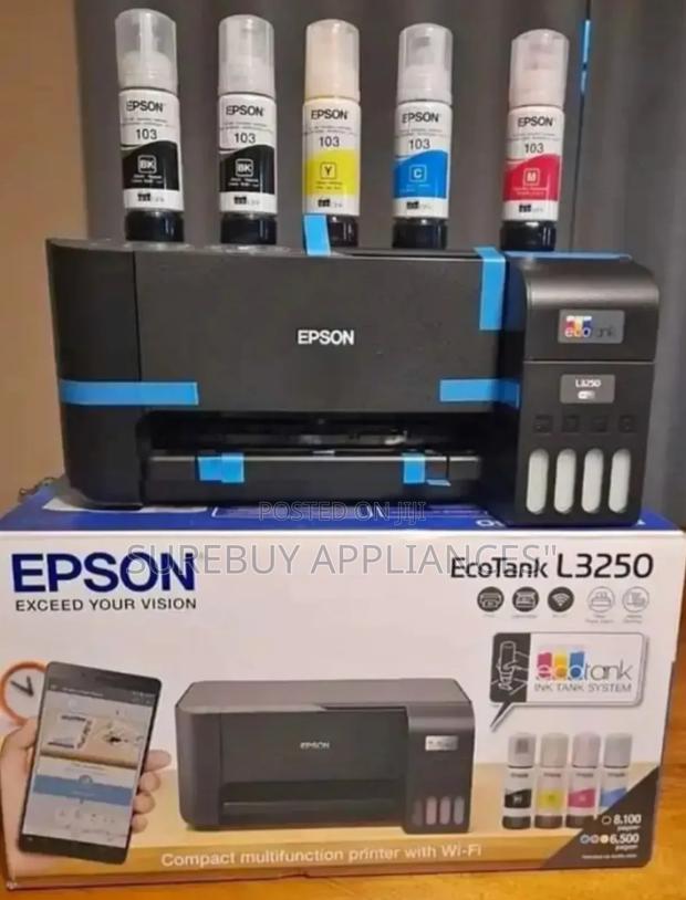 Epson Ecotank L3250 A4 Wireless Printer (All-in-One), - main view