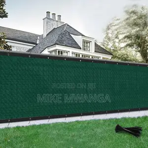 90% Heavy Dark Green Screen Privacy Net