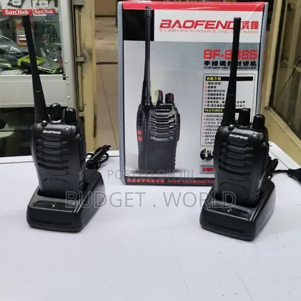 Walkie Talkie (Boafeng Over Over) Baofeng Bf-888s - 1 Pair