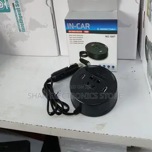 Usb: 2type-C+ 2usb/ Power Inverter Socket Cigarette Lighter