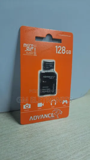 Original 128gb Phone Memory Card + Adapter- Universal.