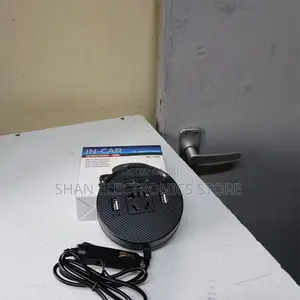 Dc 12v to 220v With 1.2a 2a Usb, 1 Usb and 1 Type C Ports