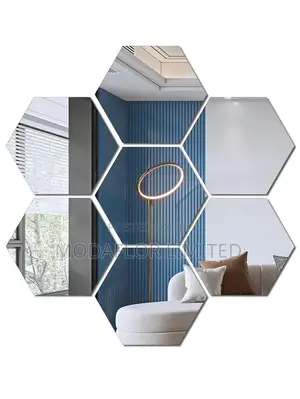 . Hexagon Acrylic Mirrors – Small Tiles, Big Style