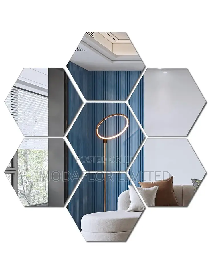 . Hexagon Acrylic Mirrors – Small Tiles, Big Style