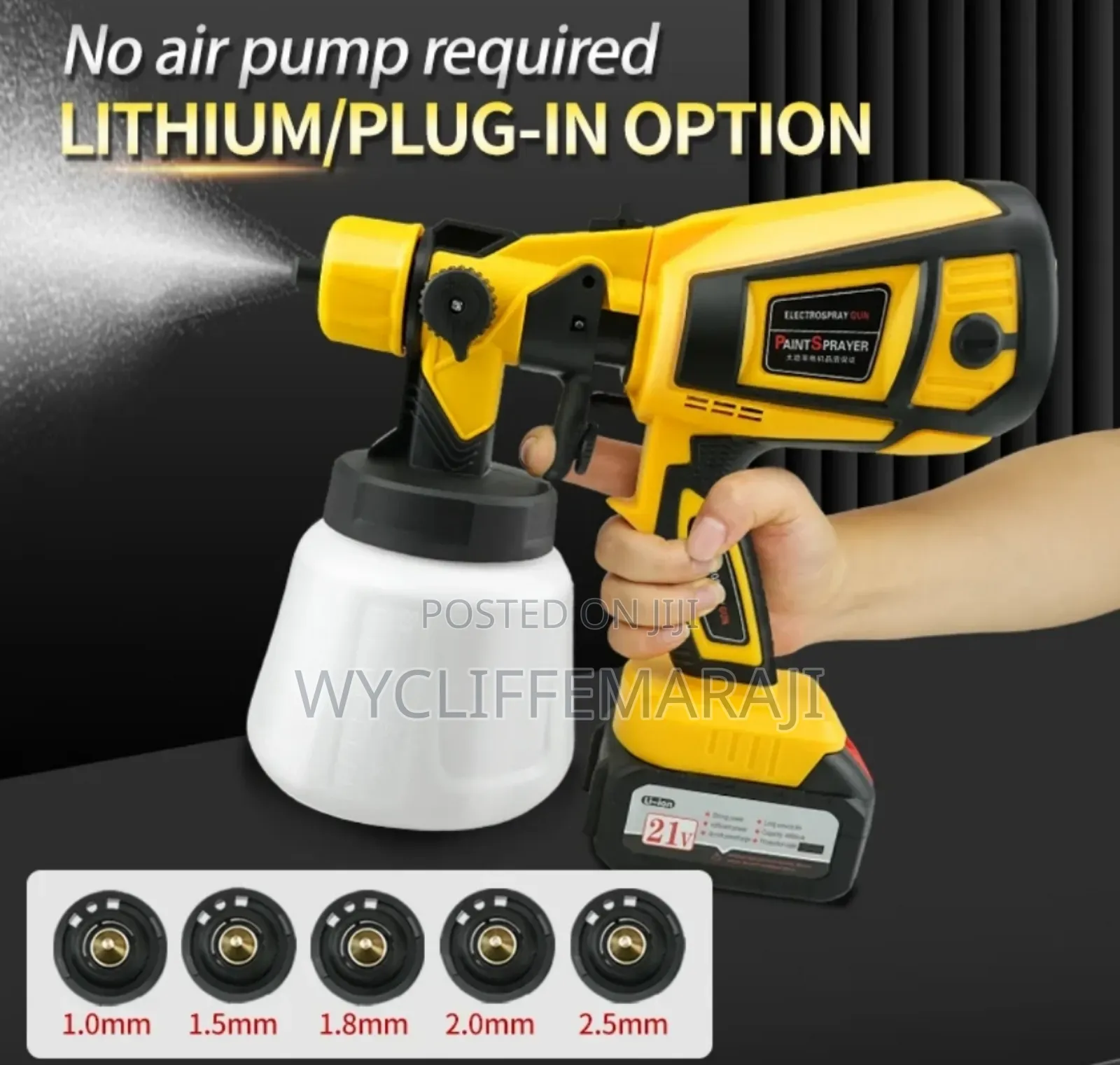 Cordless Paint Spray Gun