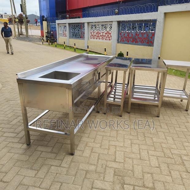 Stainless Steel Work Tables Extractor Hoods – Nairobi