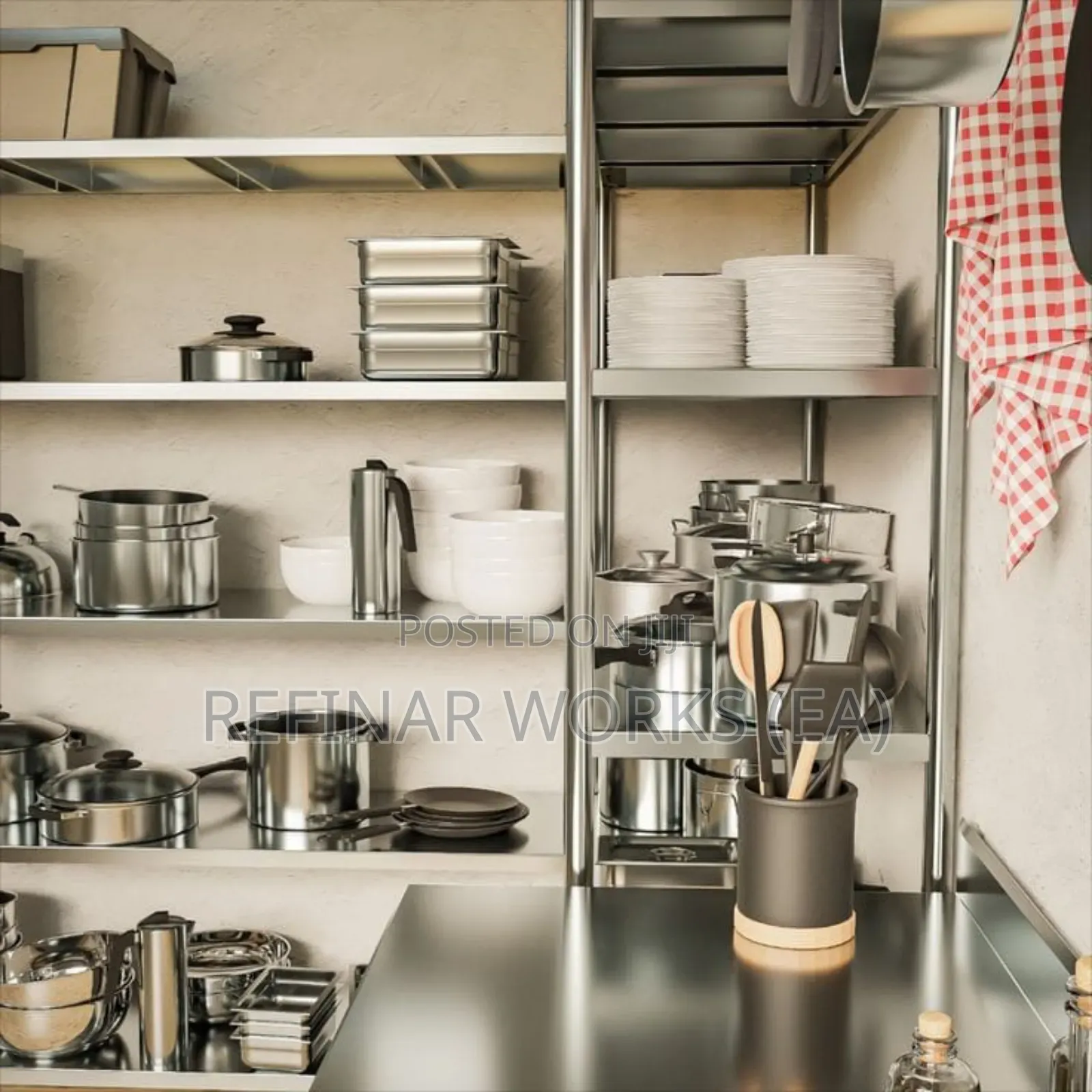 Stainless Steel Work Tables Extractor Hoods – Nairobi
