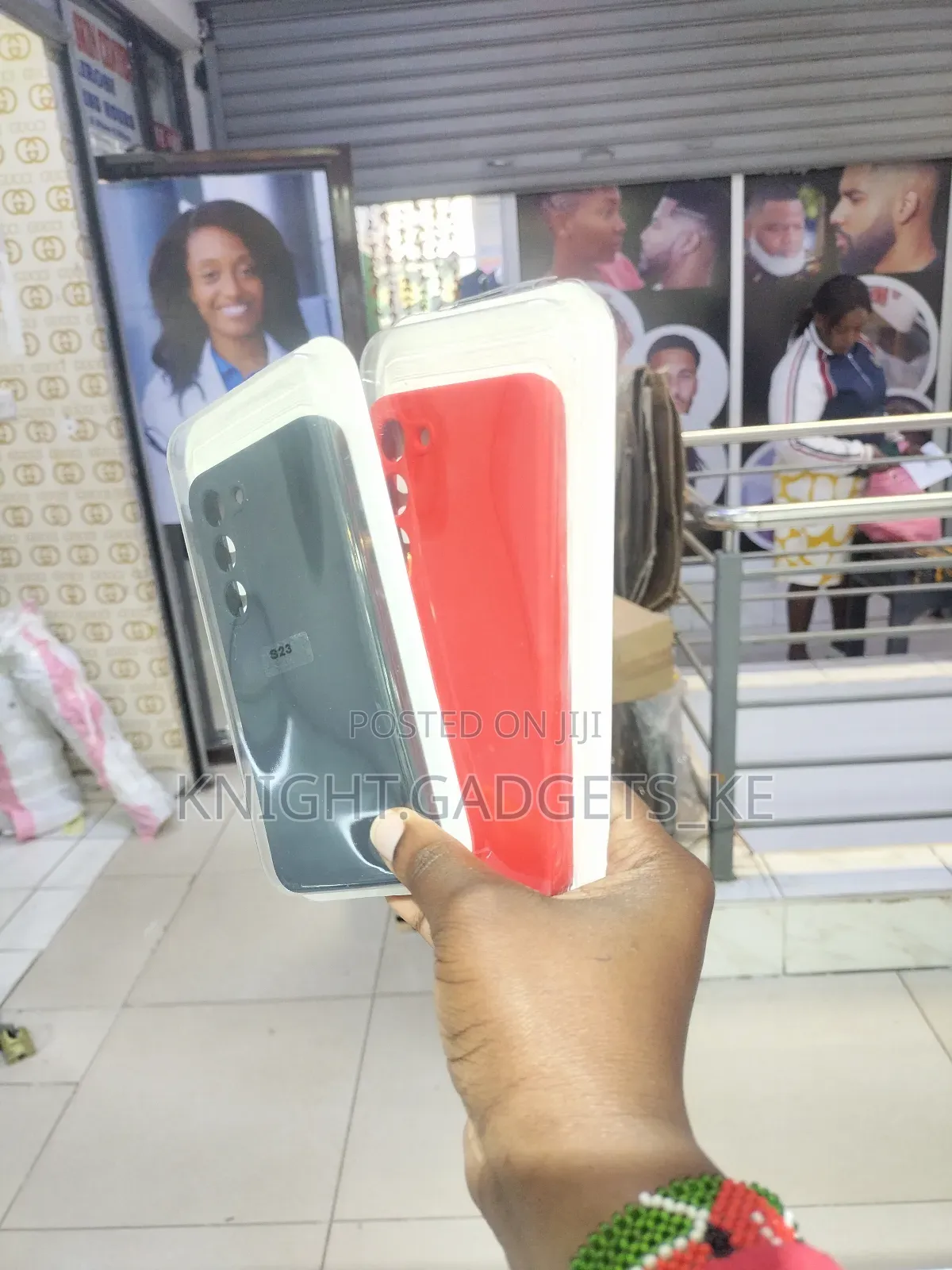 Galaxy S23 Black Back Case!