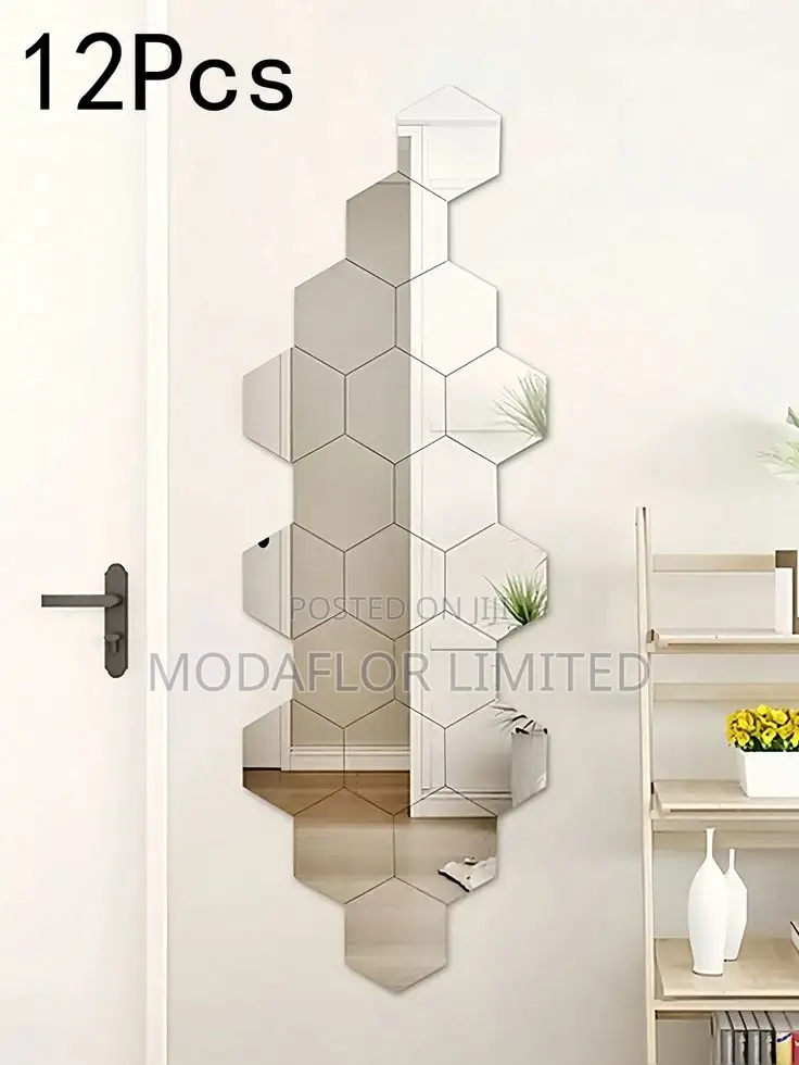 Hexagon Acrylic Mirrors – Instant Wall Glow-Up