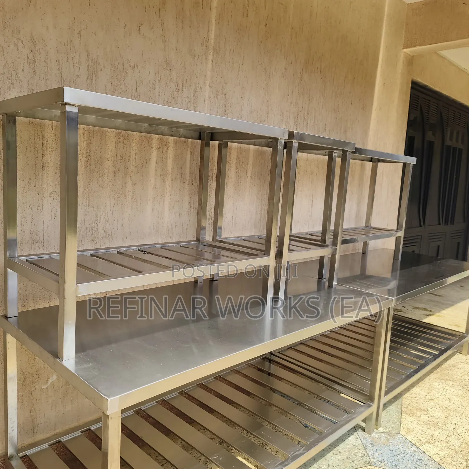Precision-Fabricated Stainless Steel Kitchen Units