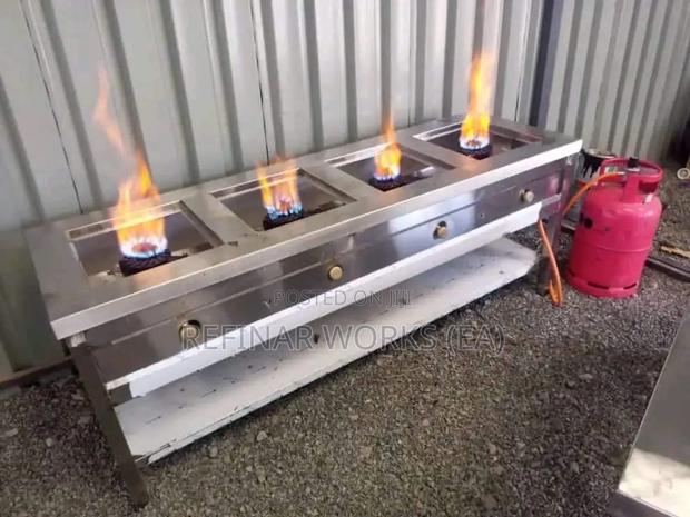 Precision-Fabricated Stainless Steel Kitchen Units