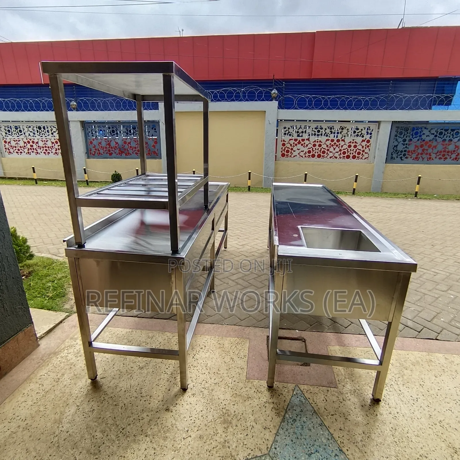 Precision-Fabricated Stainless Steel Kitchen Units