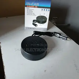 Dual Usb Ac Socket Dc 12v// Ac 220v Car Smart Power Inverter