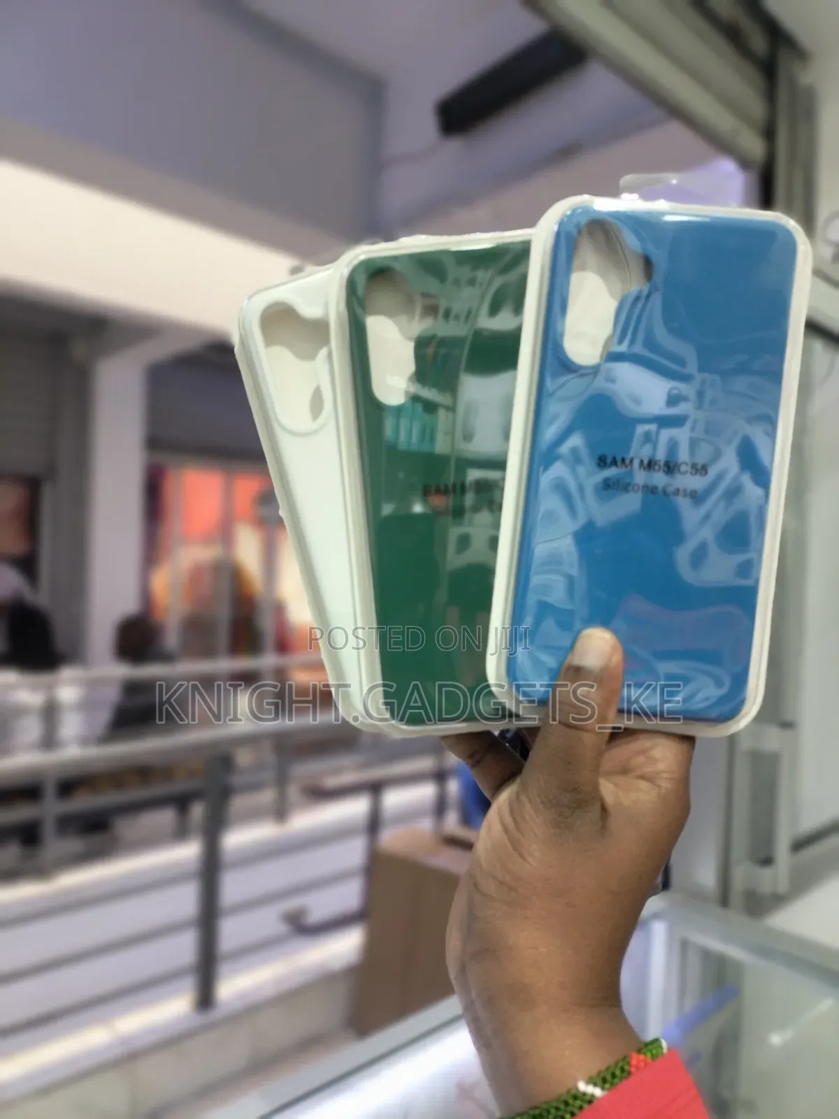 Galaxy M55//C55 Back Silicone Case!!