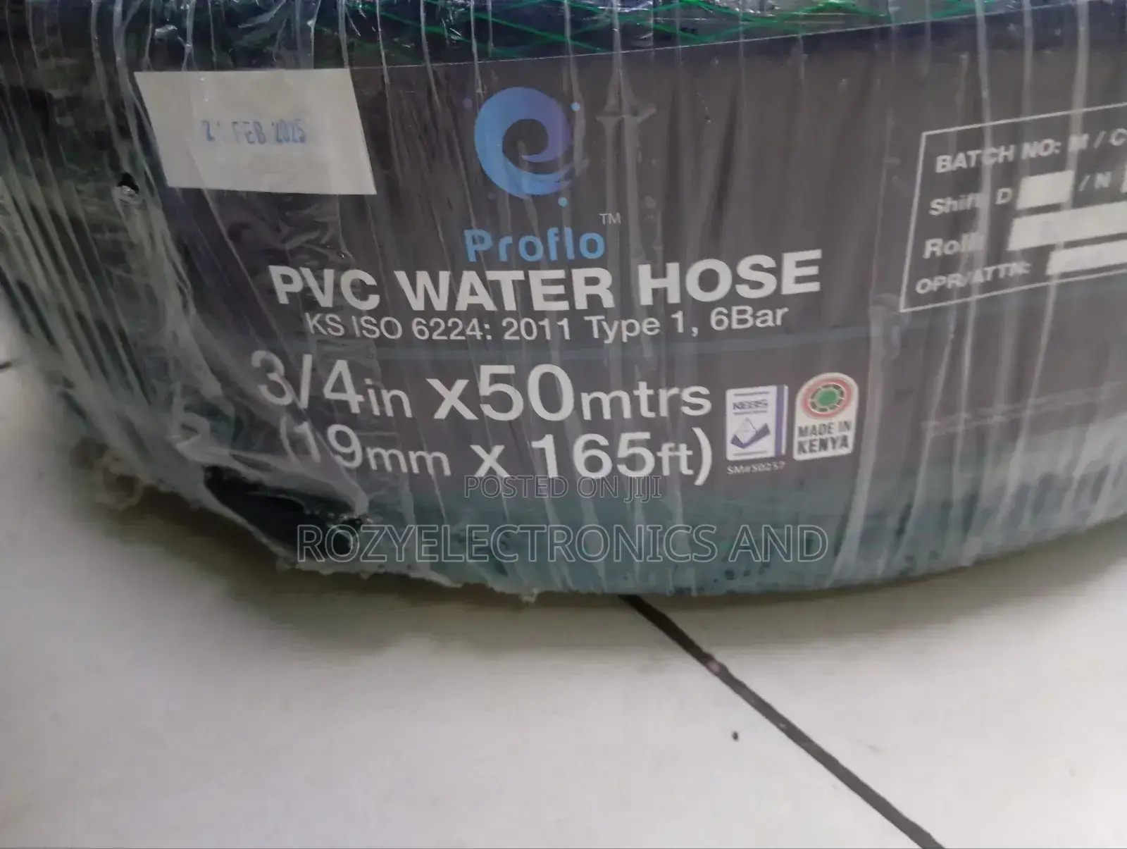 Horse Pipe 50m by 3/4 Inch