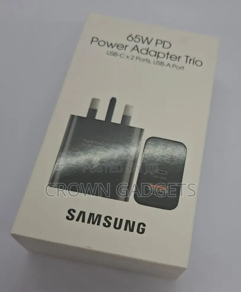 Samsung Super Fast 65w Charger – For Phones Laptops