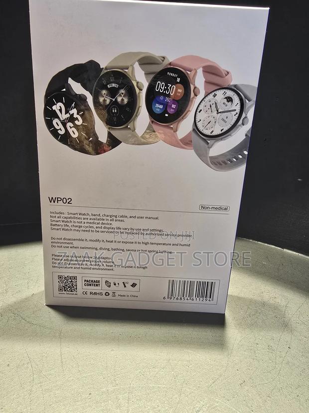 Waterproof Smartwatch -Wp02 - thumbnail 3