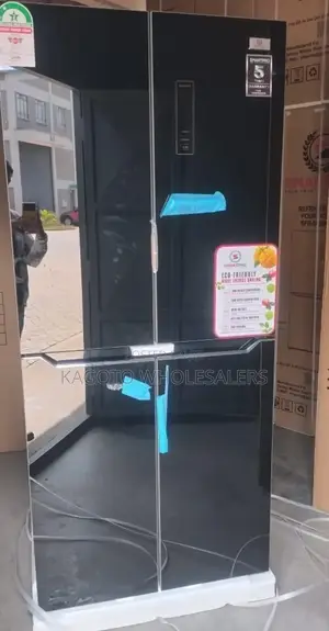 4 Doors Glass Fridge 500litres Side by Side
