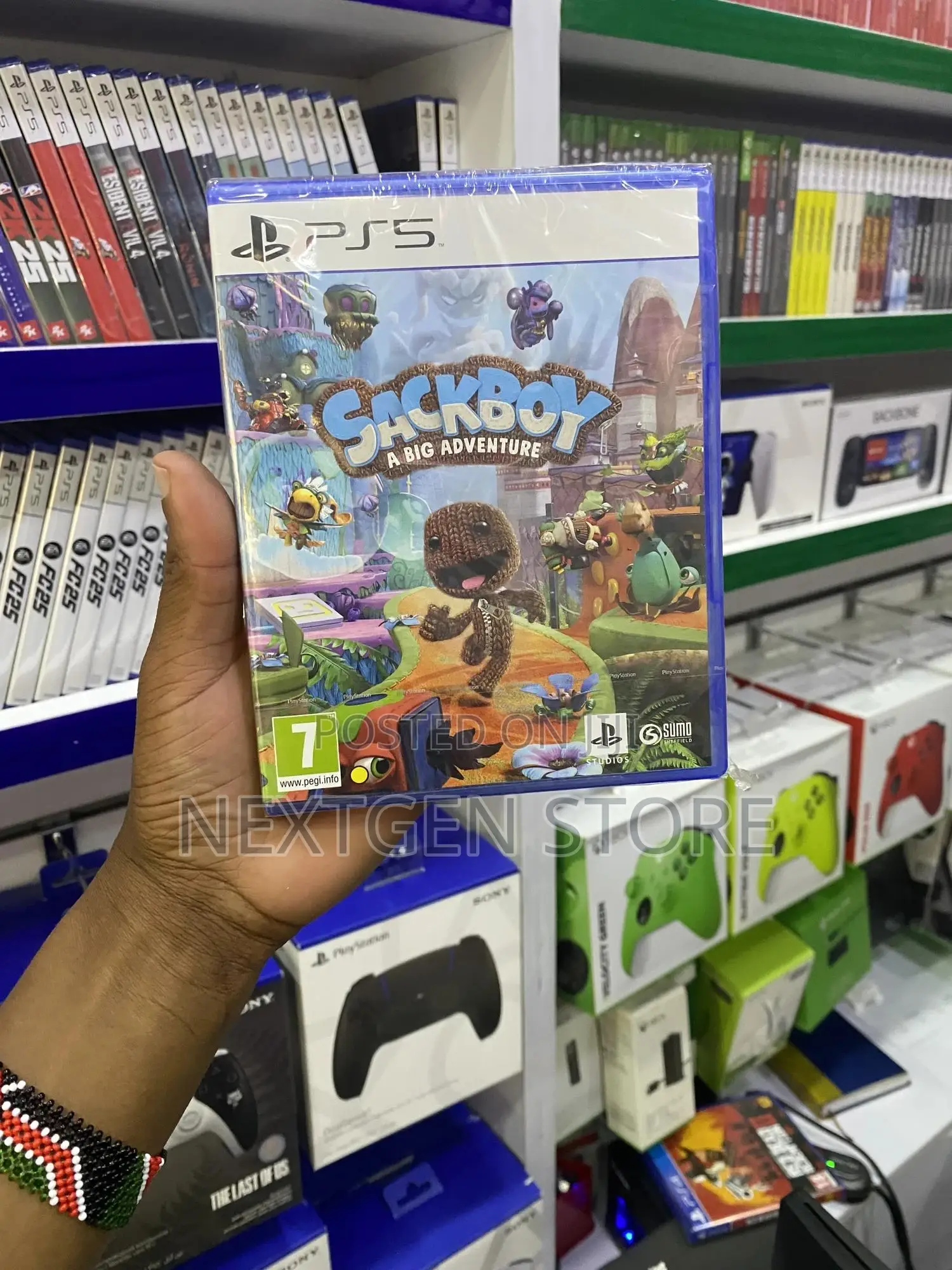 Sackboy Big Adventure Ps5 Game-Brand New